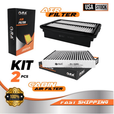 Engine & Cabin Air Filter Set for Hyundai Elantra 2017 - 2020 1.4L 1.6L 2.0L