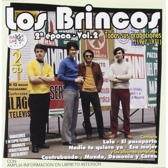 Los Brincos - 2 Epoca Vol 2 1967-1971 Todas Sus Grabaciones - Music & Performance - CD