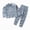 Blue, variant on NOLDARES Boys Pajamas Set Kids Long Sleeve PJs Cotton Jammies(M293-Light Green)