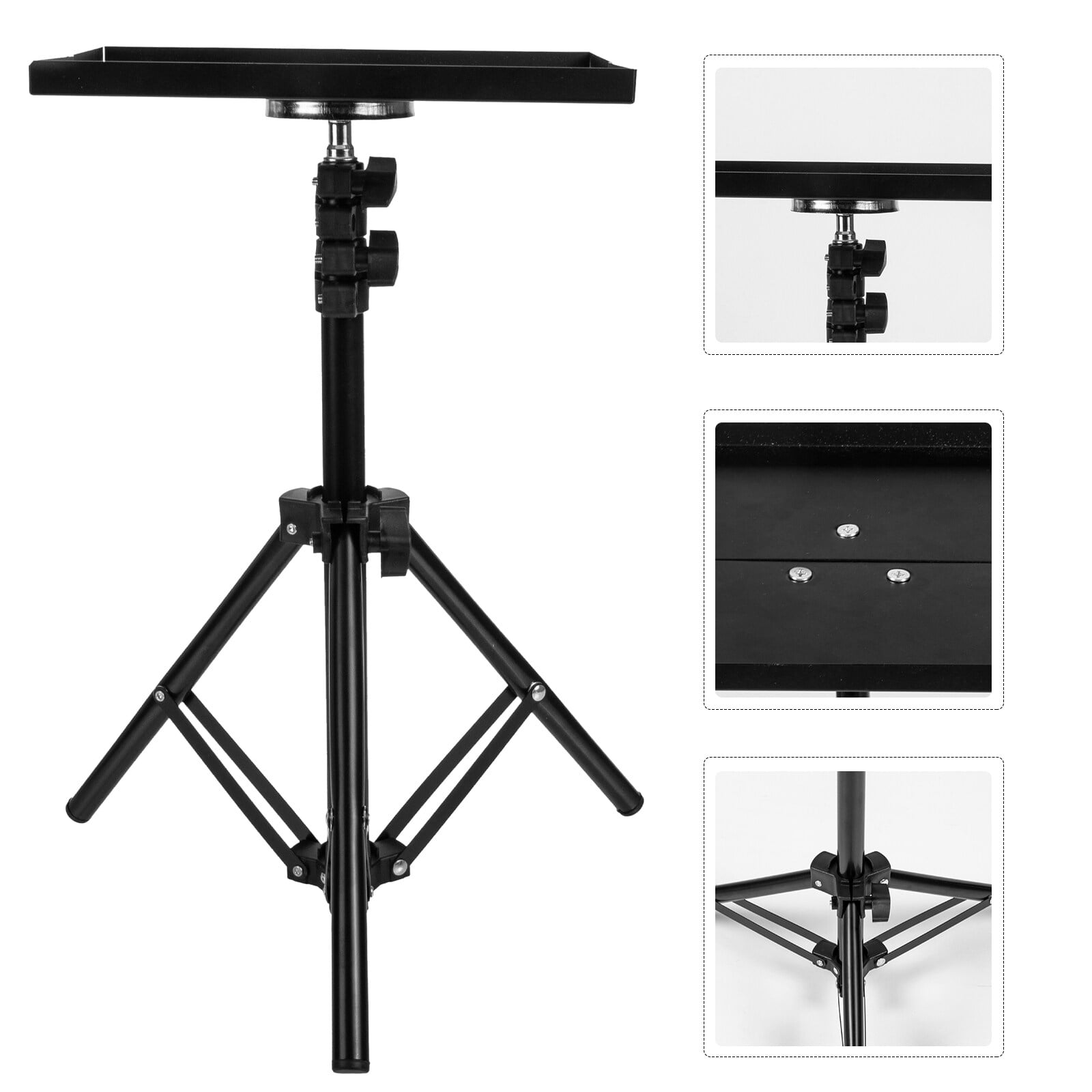 NUOLUX Stand Projector Laptop Tripod Holder Adjustable Support Dj Mount Equipment Floor Screen Table Shelf Office Outdoor