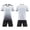 j42-White, variant on LIIPEE Summer Outfits For Boys Athleisure Gradient Color Short Sleeve Tees Solid Color Shorts 2 Piece Set Kids Quick Drying Breathable Sports Outfit Sets,13-14 Years