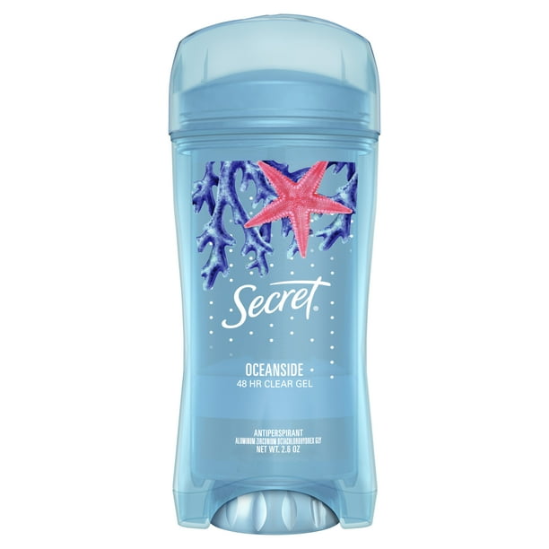 Secret Fresh Antiperspirant Deodorant Clear Gel Oceanside 2.6 oz
