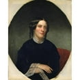 thumbnail image 3 of Alanson Fisher 20x24 Black Modern Framed Museum Art Print Titled - Harriet Beecher Stowe, 3 of 5