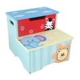 thumbnail image 4 of Kids Funnel Joseph Boys Blue Animal Step Stool, 4 of 4