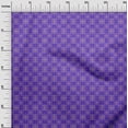 thumbnail image 3 of oneOone Velvet Purple Fabric Asian Ornamental Tile Sewing Craft Projects Fabric Prints By Yard 58 Inch Wide, 3 of 4