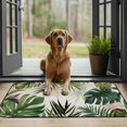 thumbnail image 3 of ONETECH Palm Leaf Jungle Bali Banana Palm Kitchen Floor Mat Dog Doormat 19.68*39.37 in, 3 of 6