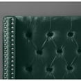 thumbnail image 4 of Aiden Green Velvet Full Bed-Color:Green Velvet,Style:Contemporary, 4 of 8