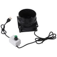 thumbnail image 2 of Smoke Absorber Fume Extractor Fan Pipe Duct Exhuast Fan USB Adjustable Speed, 2 of 10
