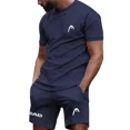 thumbnail image 4 of 2024 Ropa deportiva de tenis transpirable para hombre, ropa deportiva de verano para exteriores, ropa de entrenamiento de bádminton, camiseta suelta para correr, traje de manga corta, 4 of 4