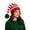 N1-Red, variant on Textilo Christmas Knitted Santa Hats Adult Unisex Women Men Elf Hats Party Beanie Hat Striped Beanie Christmas Elf Hat