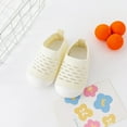 thumbnail image 2 of HUANBAI Infant Toddler Shoes Hollow Out Breathable Socks Shoes Soft Sole Non Slip Wear Out Toddler Floor Shoes 10-18 Months, 2 of 3