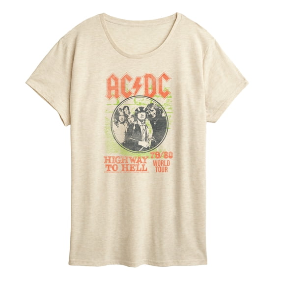 AC/DC - Highway To Hell - Women's Short Sleeve Graphic T-Shirt