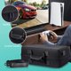 thumbnail image 1 of Estuche de transporte para consola de juegos SUSUchens, resistente a arañazos, con asa y cierre de cremallera, resistente a impactos, portátil, para PS5 Slim, color negro, 1 of 8