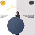 thumbnail image 4 of SHIQI-UV Umbrella Protection Sun Compact Windproof Reverse Umbrellau2019s for Rain-Automatic Folding Inverted Car Travel Umbrella Portable for Women and Men Auto Close, 4 of 4