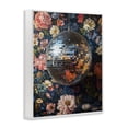 thumbnail image 2 of Stupell Industries Eclectic Floral Disco Ball Reflection White Framed Giclee Art, 24 x 30, by LSR Design Studio, 2 of 8