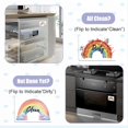 thumbnail image 3 of 2pcs Rainbow Double Sided Clean Dirty Magnets, Dishwasher Clean Dirty Flip Magnet Washer Magnet Clean Dirty Sign Pretty Dishwasher Clean Dirty Magnet for Kitchen Refrigerator Laundry Room, 3 of 7