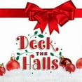 thumbnail image 3 of Keith, Jesse 20x20 Black Modern Framed Museum Art Print Titled - Deck The Halls, 3 of 5