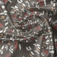 thumbnail image 5 of Ambesonne Floral Valance Pack of 2, Blooms Leaves Branches, 54"X18", White Peach Taupe, 5 of 5