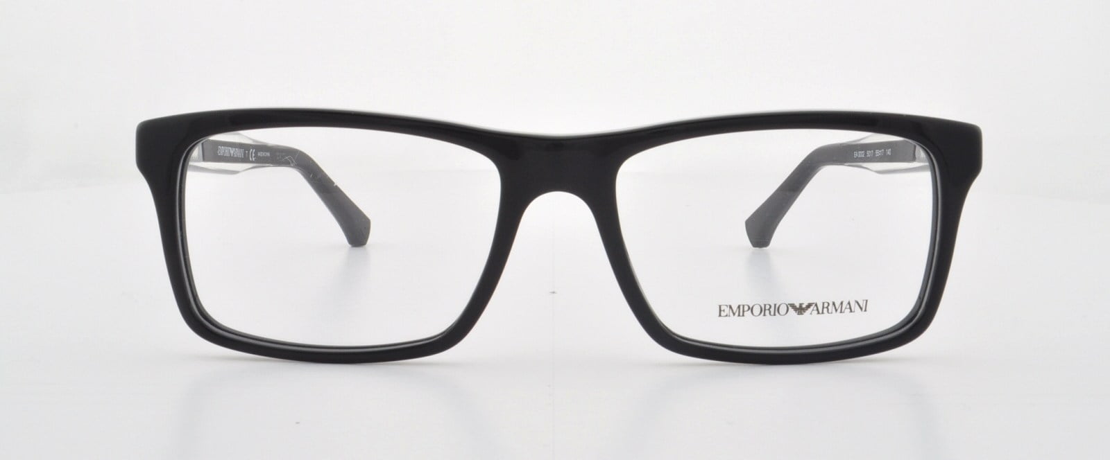 EMPORIO ARMANI Eyeglasses EA 3002 5017 Black 53MM - Walmart.com