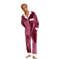 thumbnail image 2 of Christmas Family Pajamas Matching Sets Christmas Pjs Long Sleeve Button down Sleepwaear Holiday Top and Pants 2 Piece Set Christmas Pajamas Set Family, 2 of 6