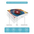 thumbnail image 4 of Twin XL Quilt Bedding Set, Black Circle Reversible Summer Quilt 3 Pieces, Geometric Modern Abstract Art Lightweight Bedspreads Coverlets with 2 Pillow Shams for All Seasons, 4 of 5