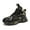 Black, variant on Eashi Little/Big Kids High Top Athletic Basketball Sneakers Running Shoes suitable for boys Black