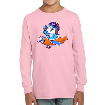 

Cute Bird On Airplane Long Sleeve Toddler -Image by Shutterstock 3 Toddler
