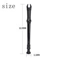 thumbnail image 4 of Sonducket Grabadora negra G Key ABS Smooth Recorders con palo de limpieza flauta instrumento de viento de accesorios de equipo regalos Accesorios para instrumentos musicales Claro Sonducket  OD030679-02, 4 of 6