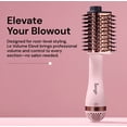 thumbnail image 3 of L'ange Hair Le Volume Elevé 65MM 2-in-1 Titanium Brush Dryer, 3 Heat Settings, 360° Vented Airflow, Bllush, 3 of 9