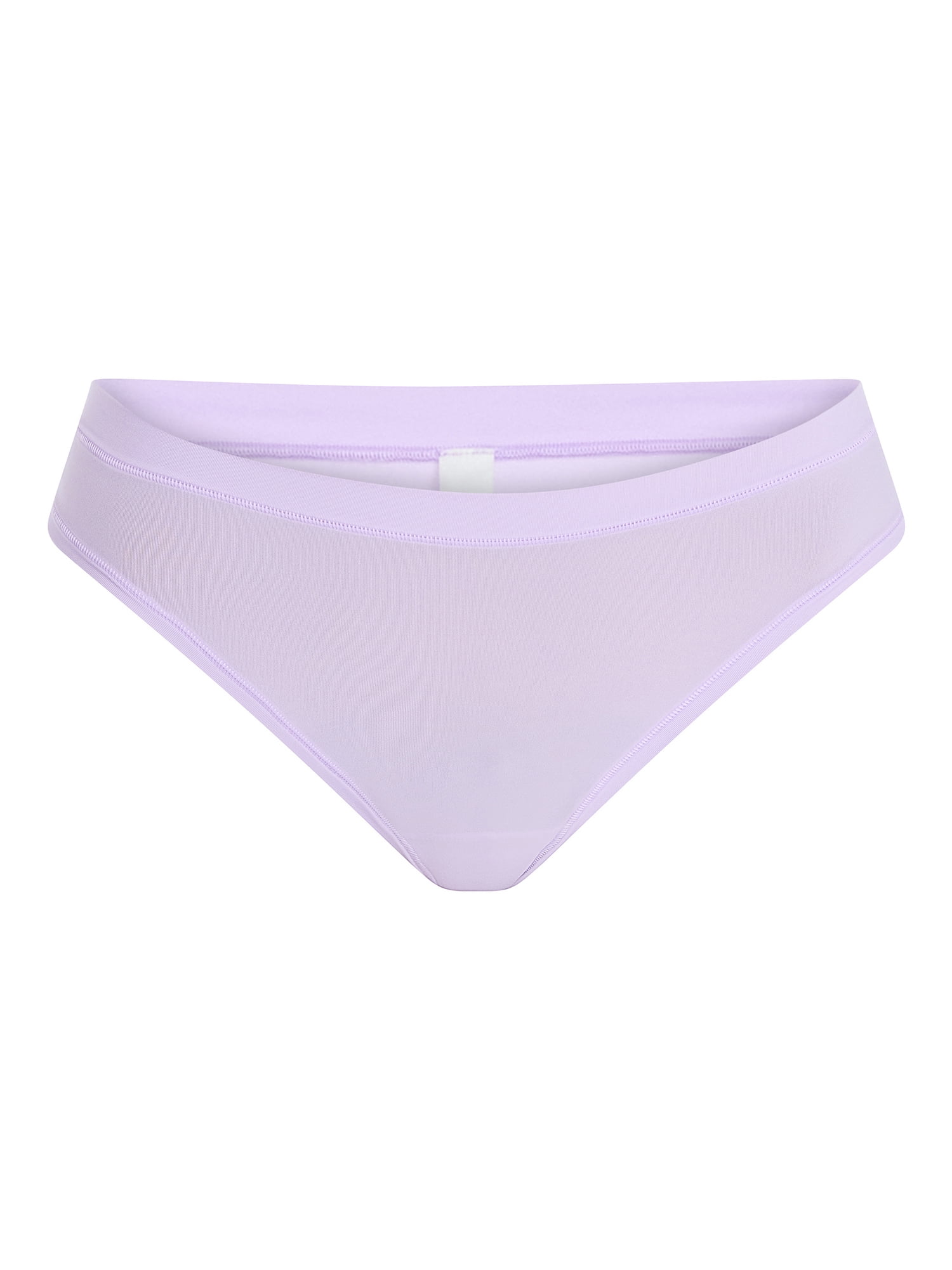 No Boundaries Fit Stretch Thong Panties, 3-Pack, Women's XS-XXXL
