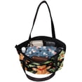 thumbnail image 5 of Christmas Canvas Leather Mix Handheld Bag - Twill, Sponge, Jeanette Material - 30x10.5x39cm/11.8x4.1x15.4in Size, 5 of 5