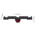 thumbnail image 2 of PULUZ Three-head Cold Shoe Bracket Mount(Black), 2 of 6