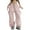 Pink, variant on WTXUE Cargo Pants, Womens Trousers Women's Parachute Pants with 4 Pockets High Rise Elastic Waistband Streetwear, Slacks Scrub Pants Pantalones De Mujer, Pink