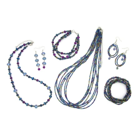 Cousin DIY Shimmer Jewelry Class in a Box, 1840 Piece Kit, Purple
