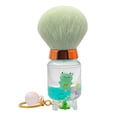 thumbnail image 4 of Brocha para polvos Brochas multiusos Brocha de maquillaje redonda con llavero Profesional Verde, 4 of 9