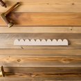 thumbnail image 2 of 6 piezas de molduras de madera: borde festoneado sin terminar para manualidades - Borde decorativo para estante de armario de pared para decoración de interiores, 2 of 6