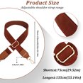 thumbnail image 3 of Justharion Elegant Bag Strap With Fine Stitching Timeless And Graceful Addition To Shoulder Bag Handbag PU Made Brown, 3 of 6