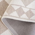 thumbnail image 5 of SAFAVIEH Ebony Mercia Diamond Area Rug, Light Brown/Ivory, 9' x 12', 5 of 10