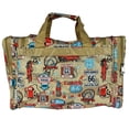 thumbnail image 2 of CalBags Classic Prints 19-inch Duffel Bag, Route 66, 2 of 3