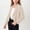 Beige-1, variant on Toddler Girls Blazer Jacket Notched Lapel School Uniform Formal Suit Jacket