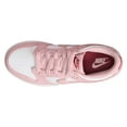 thumbnail image 4 of Little Kid's Nike Dunk Low White/Pink Glaze-Pomegranate (HV0930 100) - 2, 4 of 5