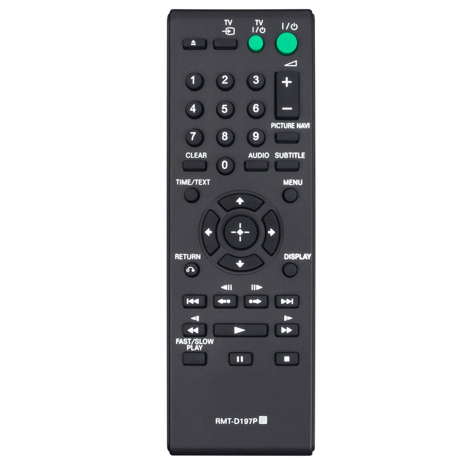 de ober beklimmen drempel Infared Remote Control RMT-D197P Replace for Sony DVD Player DVP-SR370 DVP-SR170  DVP-SR320 DVP-SR120 DVP-SR550K DVP-SR360 DVP-SR150 DVP-SR350 - Walmart.com