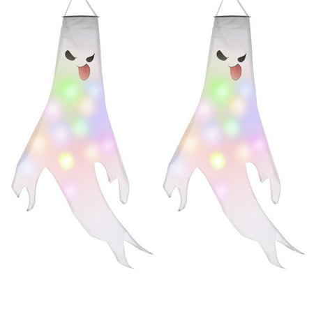 

NEGJ Hanging With LED Light Decoration Outdoor 2PC Decor Home Decor Giveaway of The Day Wooden Beaded Garland