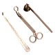 thumbnail image 1 of 3 unids / set de herramientas para recortador de de material acero inoxidable Candlewick Dipper de accesorios para Snuffer para bronce mayimx cortadora de vela, 1 of 8