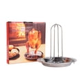thumbnail image 3 of Rejilla para Asar Pavo Vertical Acero Inoxidable Parrilla Horno Ahumador, 3 of 9