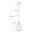 thumbnail image 2 of ElkGroup International 10439/1 Calipsa 1 Light Pendant In Oil Rubbed Bronze, 2 of 2