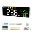 thumbnail image 1 of Noise Measuring Instrument Digital Decibel Sound Meter Temperature Meter Humidity Meter 3-in-1 Detector Indoor Wall Mounted Large Screen Tester, 1 of 7