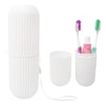 thumbnail image 1 of Conjunto portátil Simple de caja dental de caja de almacenamiento de taza de lavado de viaje para el hogar, 1 of 5