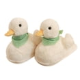 thumbnail image 5 of Willtoo Duck Pattern Slippers for Women Men Faux Fuzzy Animal Pattern Plush Slippers Winter Indoor House Slides Warm Fluffy Slipper for Men Women, 5 of 5