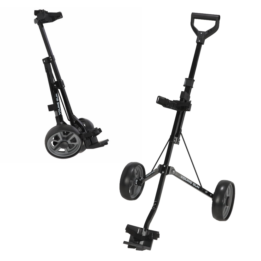 Young Gun Kids Adjustable Golf Cart for Junior Golfers 314 Years Old